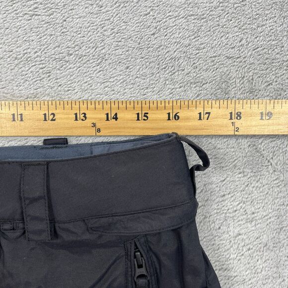 Volcom Ventral Snowboard Pants Womens S/P Black Polyamide Mesh Lined Mid-Rise - Picture 14 of 16
